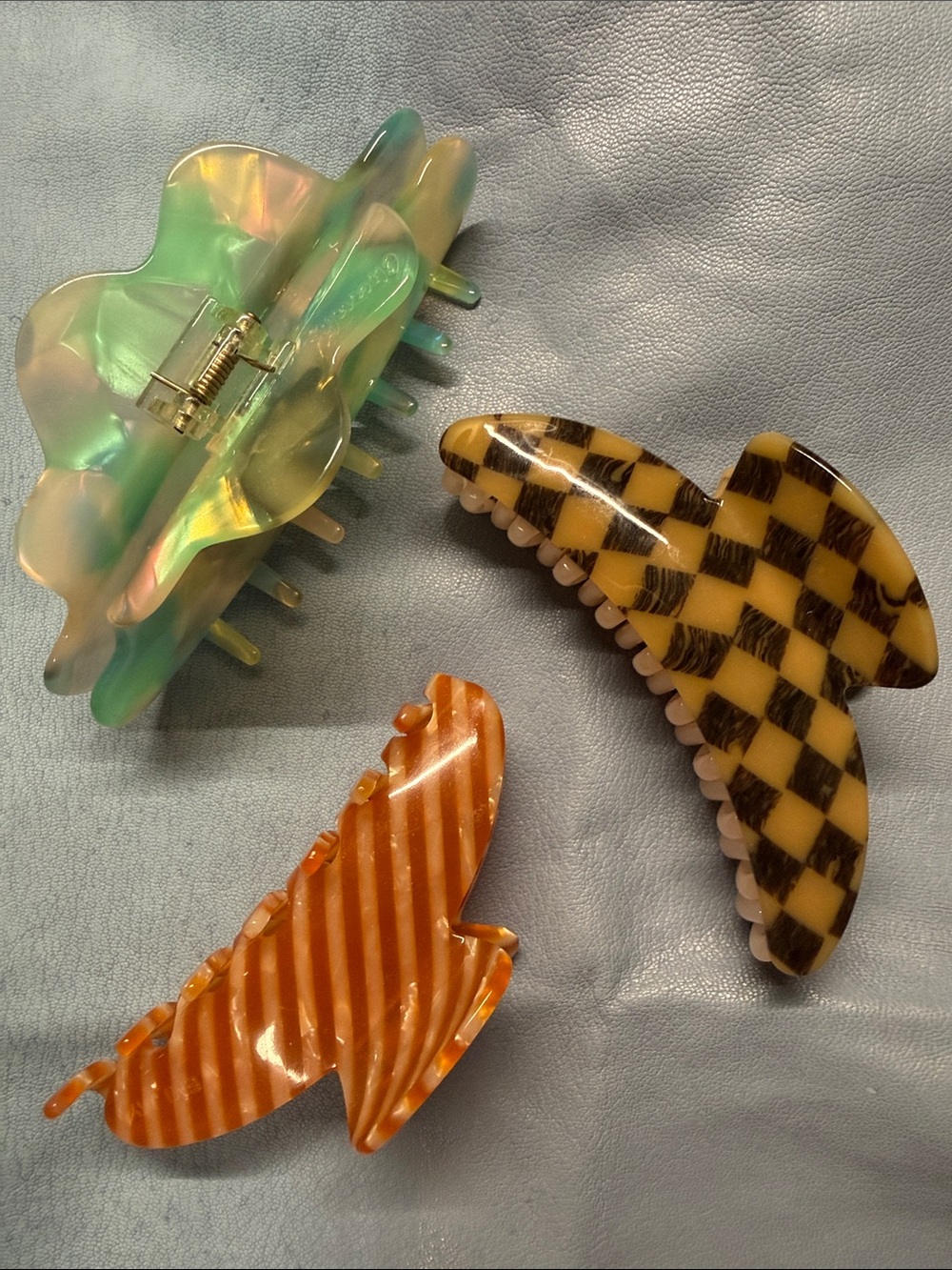 Acrylic Hair Claw Clip (Set of 3)
